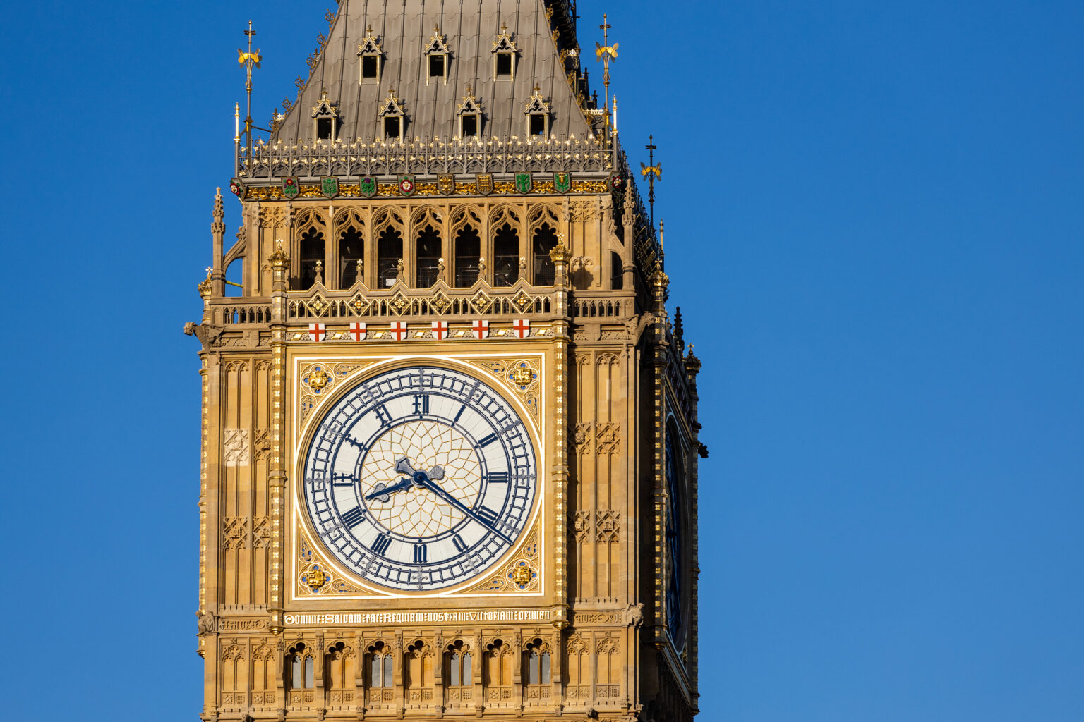 Big Ben clock face